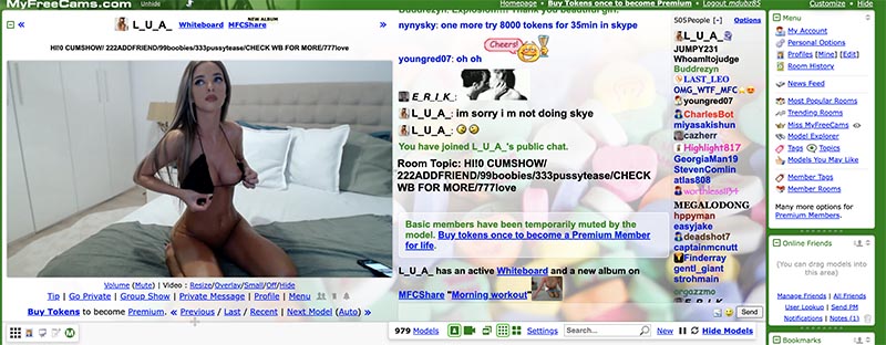 Setting Up Cam2Cam On MyFreeCams